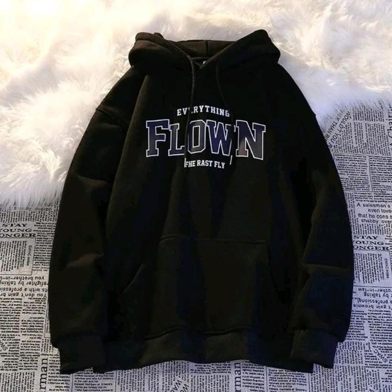 PREMIUM BAJU SWEATER HOODIE FLOWN KOREA STYLE HUDI TOPI MUSIM DINGIN