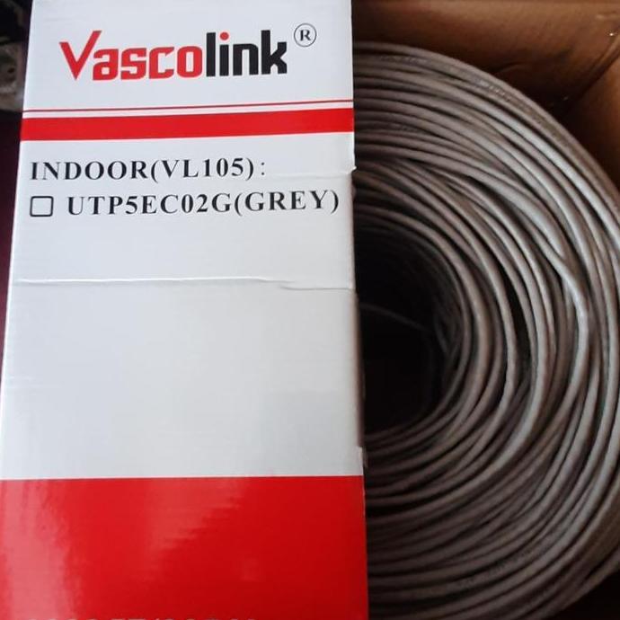 Akata- Kabel Lan Vasco Cat 5E Cca / 1 Box (Dus)