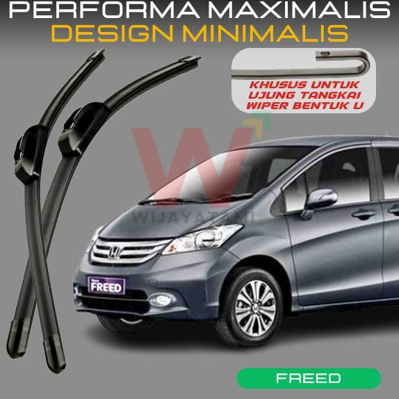 Paling Laris Wiper Depan Honda Freed Frameless Set Bersih Wiper Freed Depan Wiper Freed 2012 Wiper F