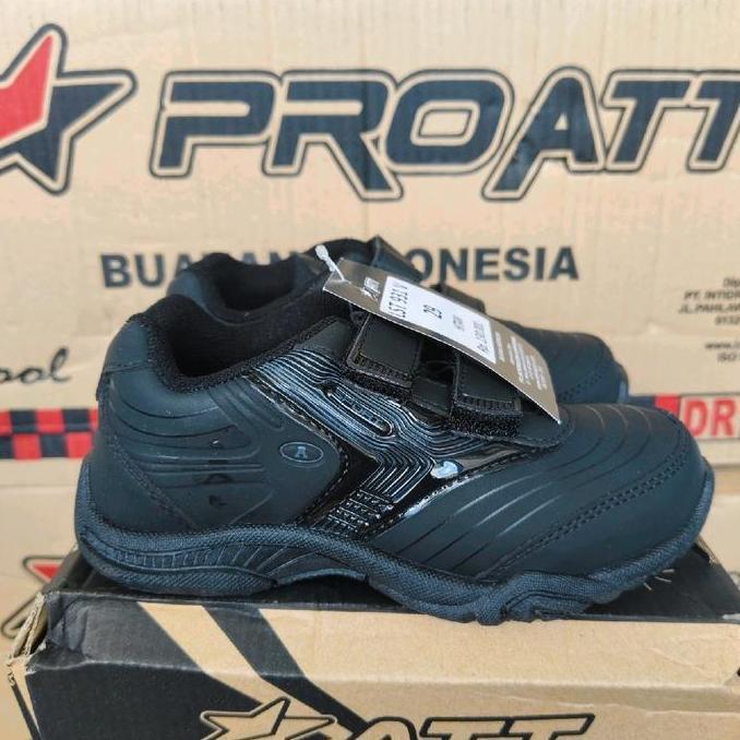 Sepatu Pro Att Perekat Full Hitam LST 931 V