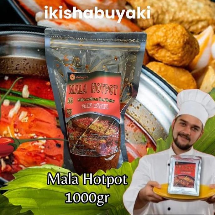 BARU mala hotpot 1kg halal | mala hotpot 1000gr halal | mala hotpot