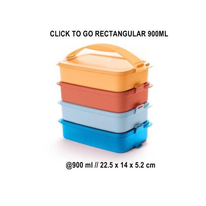 Termurah Rantang Susun Tupperware Click To Go 4 Susun