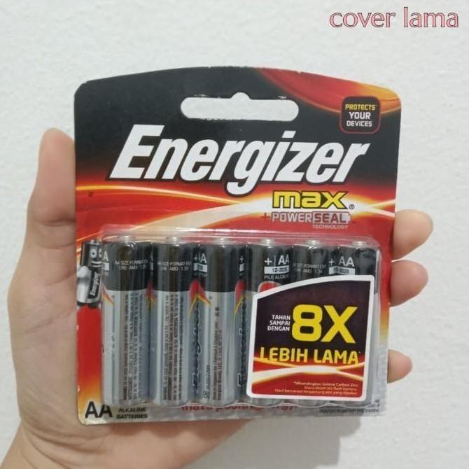 Hom- Baterai Energizer Max Aa6 | Battery Energizer Max Aa Isi 6Pcs 