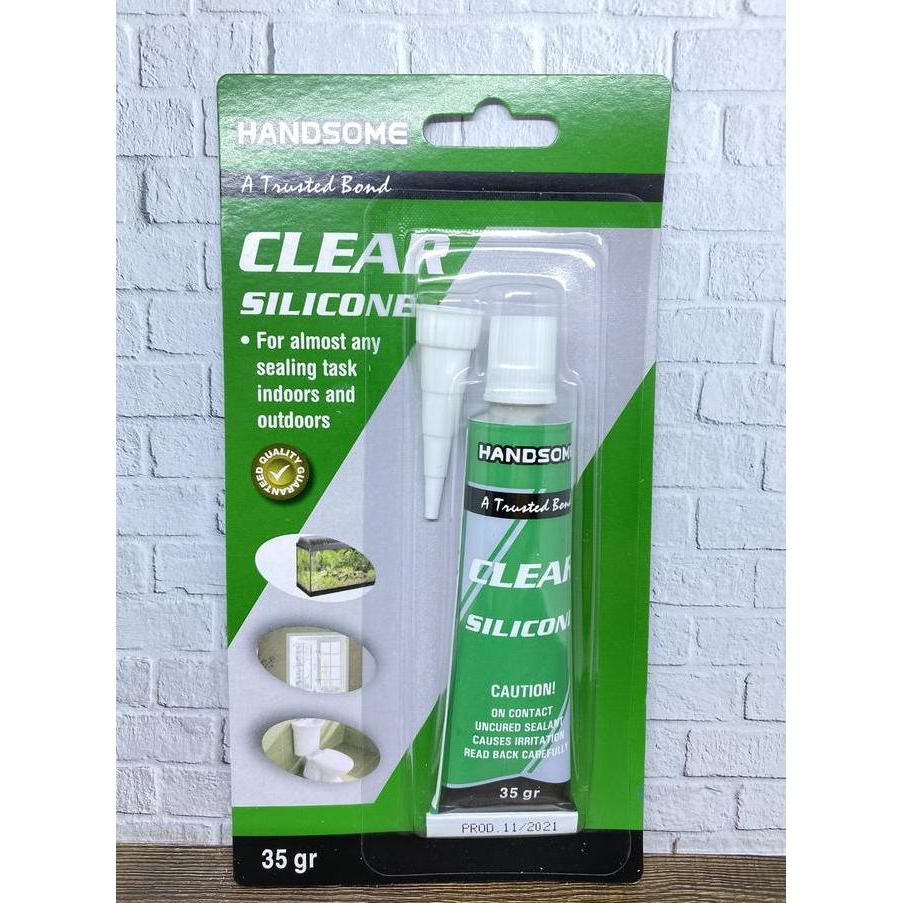 Fita - Lem Kaca Silicon Sealant Tube Kecil / Lem Aquarium Kecil 35Gram