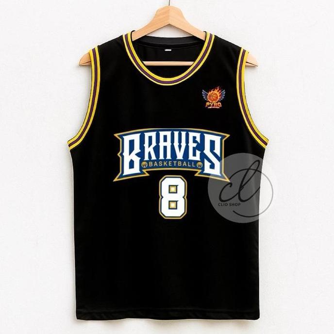 Rings- Jersey Basket Dryfit / Sleek Black Jersey Kaos Basket / Jersey Kaos Tanpa Lengan Keren /Kaos 