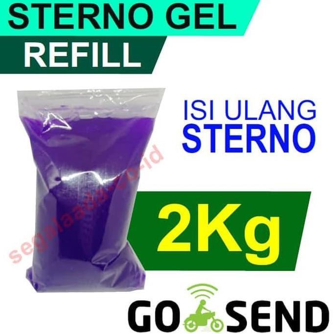 Guide- Spirtus Gel Refill 2Kg Jelly Isi Ulang Kompor Spirtus Gel Pouch