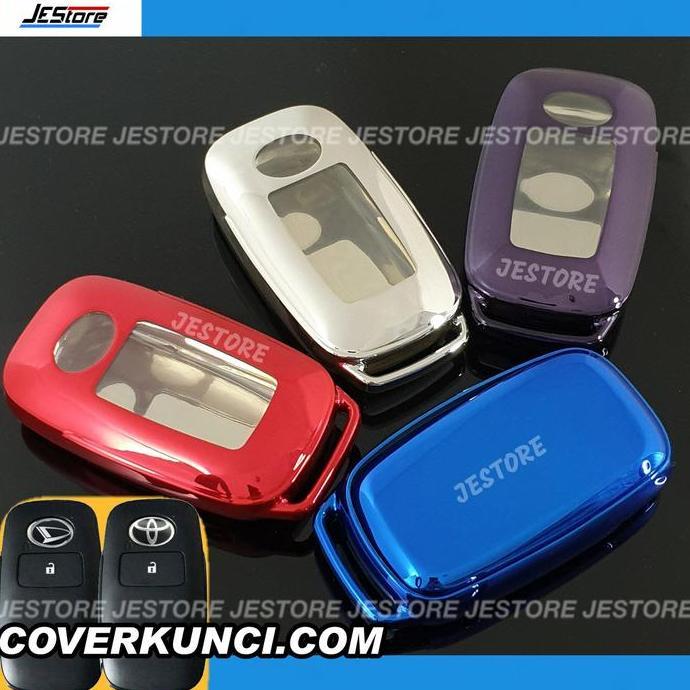 Mcqueen- Casing Raize Toyota Raize Cover Kunci Sarung Remote Toyota Raize Casing Kunci Tpu 360 Keyle