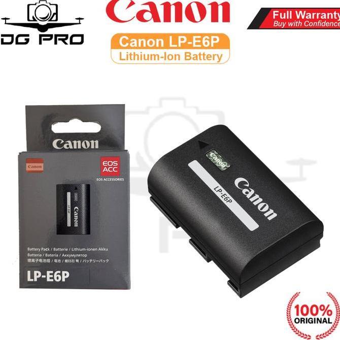 TERBARU - Canon LP-E6NH Lithium-Ion Battery  / Baterai Canon LP-E6 NH / Batre Canon LPE6NH / Baterai