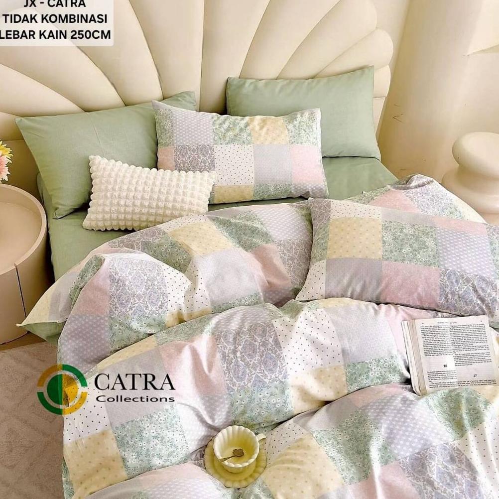 TOKO JAYATEX KAIN SPREI BAHAN KATUN LOKAL CATRA CVC METERAN