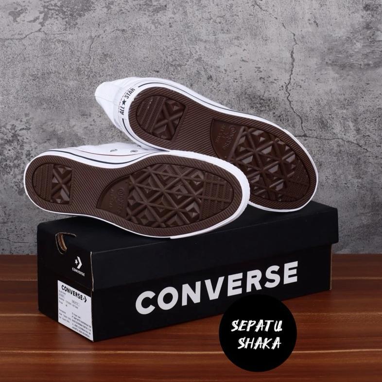 KUALITAS SUPER SEPATU CONVERSE ORIGINAL HIGHT ALL STAR CLASSIC PUTIH BNIB | SEPATU SEKOLAH CONVERSE 