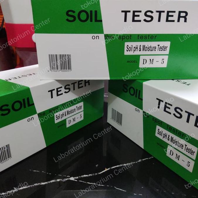 TAKEMURA DM 5 - DM5 Takemura Soil PH Moisture Meter - Tester PH Tanah