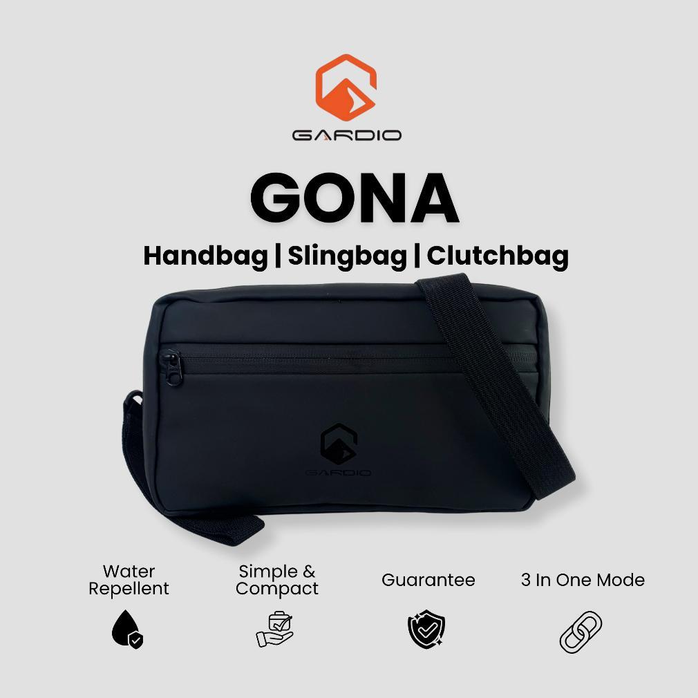 Gardio GONA Tas selempang handbag clutchbag anti air Gardio premium