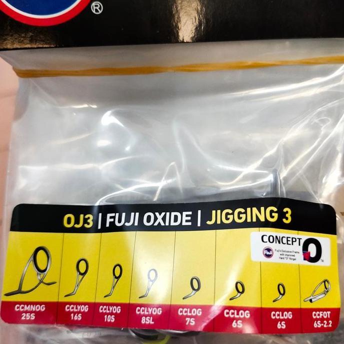 HARGA DISC - ring joran fuji set untuk jigging set original fuji cincin joran