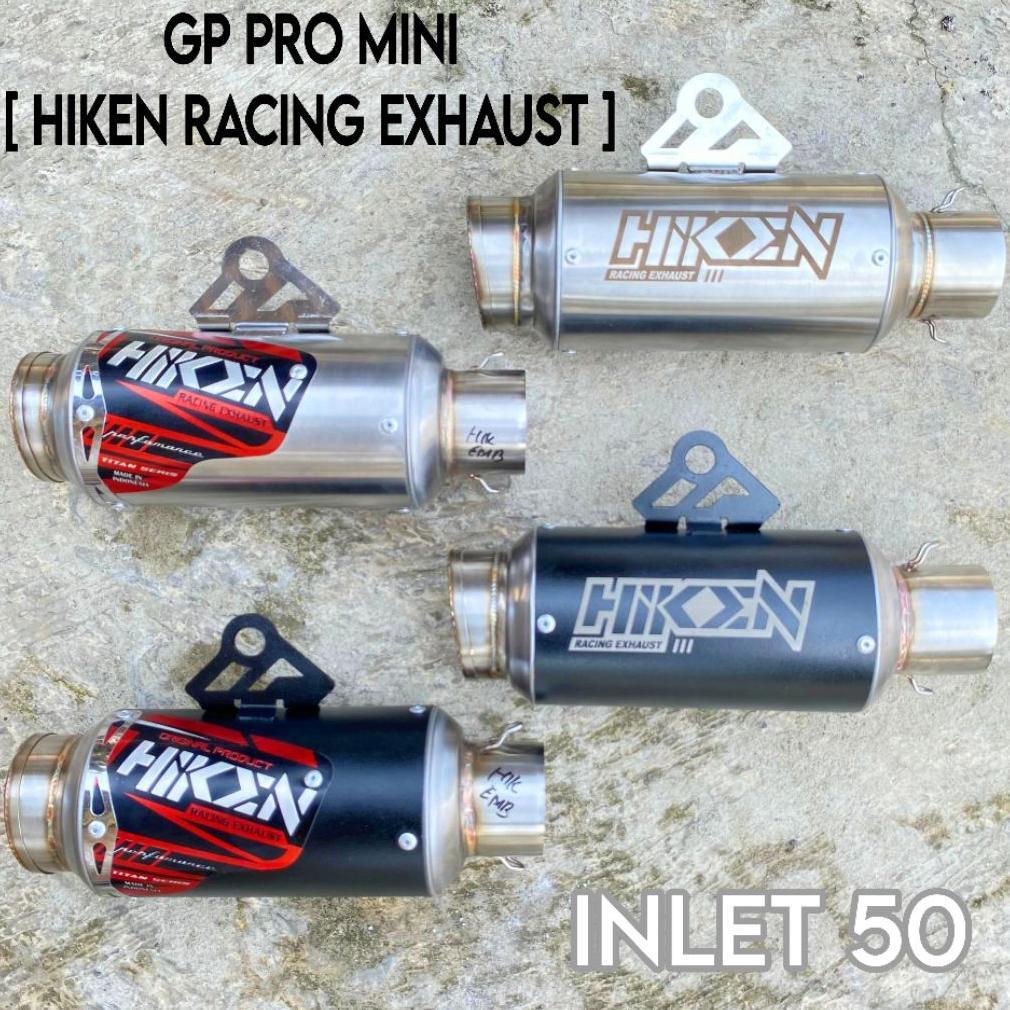 Super Knalpot Gp Pro Mini Hiken Racing Exhaust