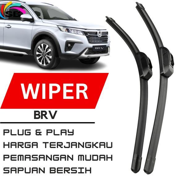 Paling Laris Wiper Brv 2016 Depan Kanan Kiri 1 Set Wiper Brv 2023 Frameless Wiper 2017 Wiper Brv 201