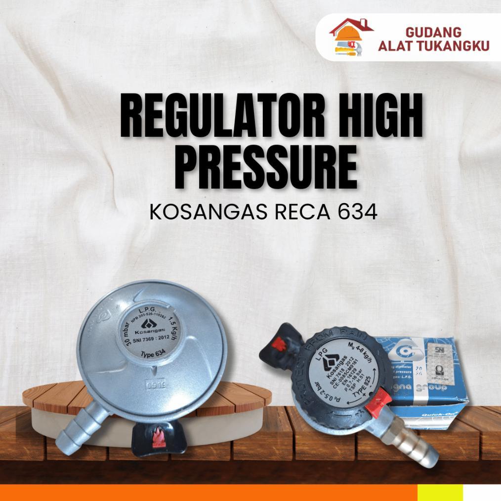 big promo kosangas regulator high pressure reca 825 & 634