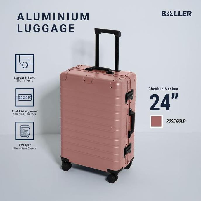 Baller Koper Aluminium 24 inch - Rose Gold