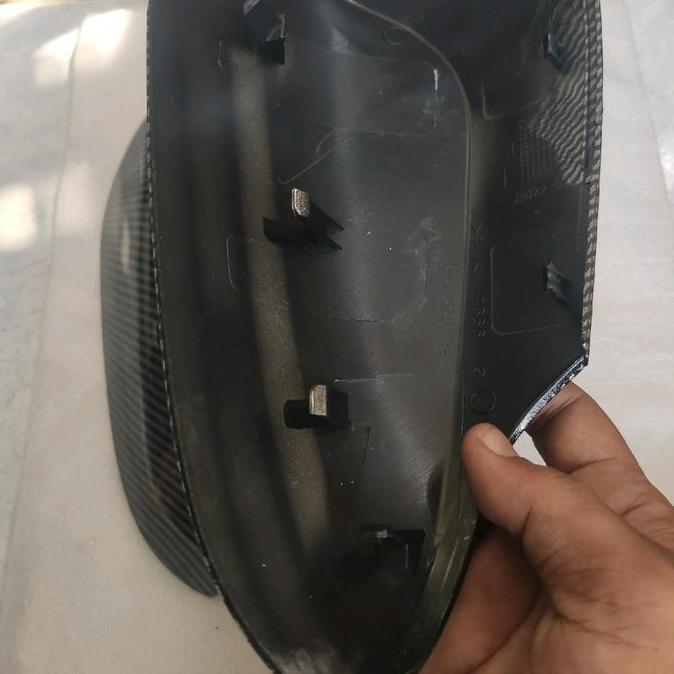 Promo Carbon Kevlar Cover Spion Mobil Calya Yaris Vios Etios valco Sigra Elektrik MirrorCar Accesori