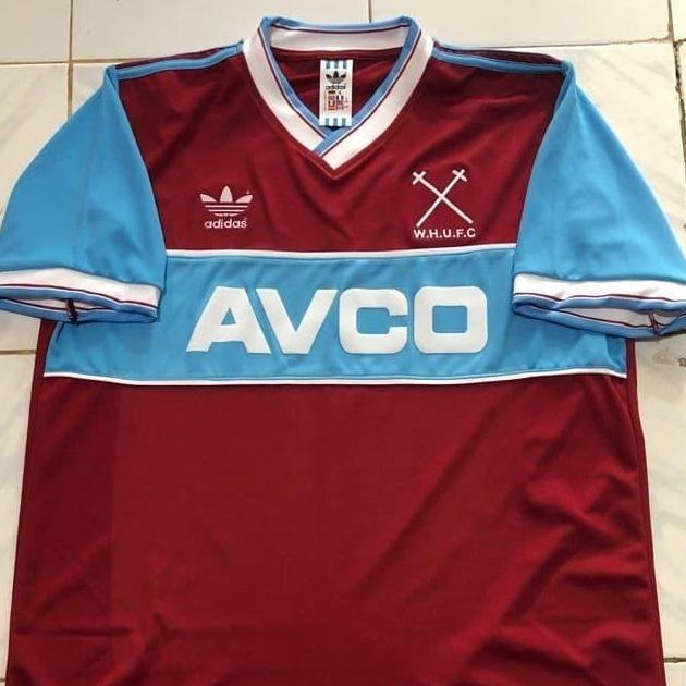 JERSEY RETRO VINTAGE WESTHAM 80s