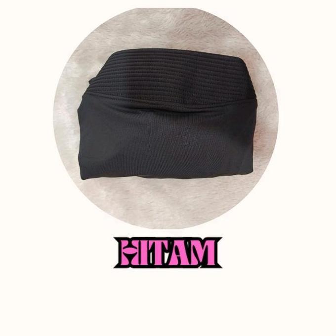 Velo- New- Hijab Tangan Niken Jumbo Jersey Katun Panjang Muslim Nyaman Pendek Instan Kerudung Bergo 