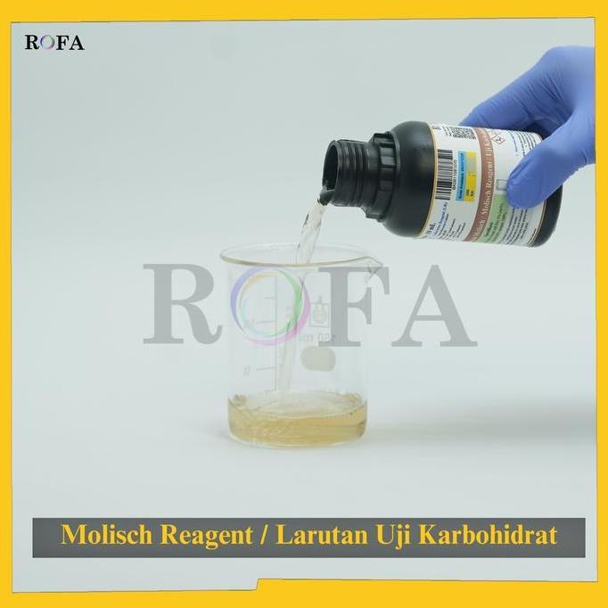 Newcastel- Rofa Reagen Molisch / Molisch Reagent / Larutan Alfa Naftol / Larutan Uji Karbohidrat 5 1