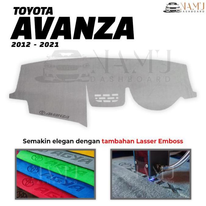 ALAS BULU DASHBOARD MOBIL NEW AVANZA - COVER PELINDUNG DASBOR TOYOTA