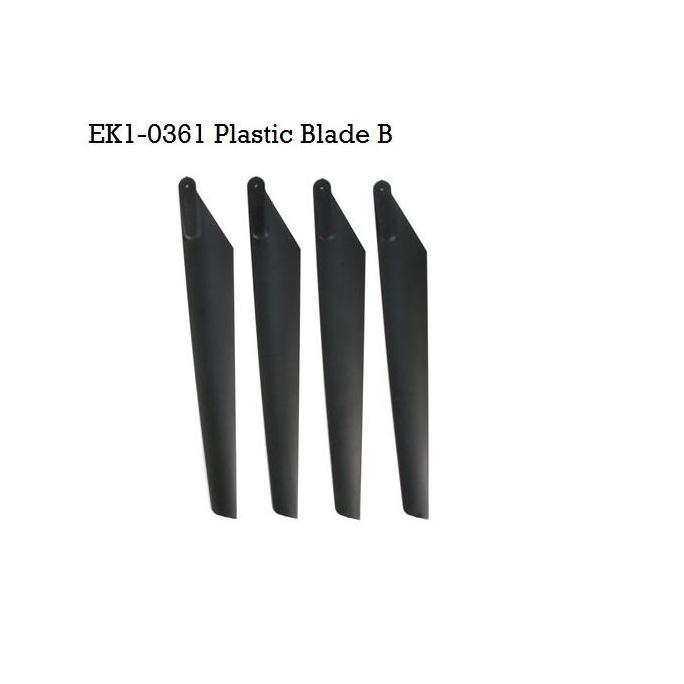 EK1-0361 Plastic Blade B CCW RC Helicopter Esky Big Coaxial E-500