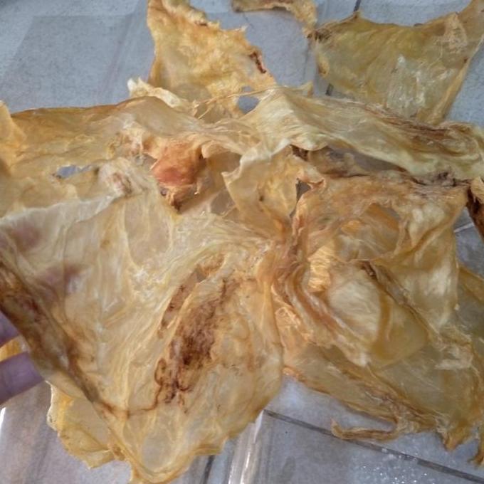 Hipio Perut Ikan/ Gelembung Ikan/ BellyFish Mentah (KAKAP TIPIS) 100gr