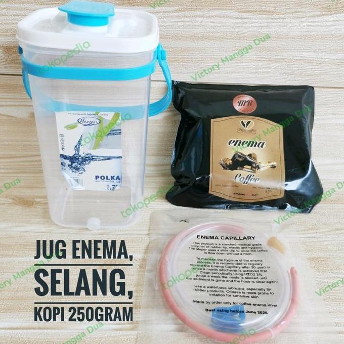 BEST SELLER - wadah enema kopi plastik jug enema kopi