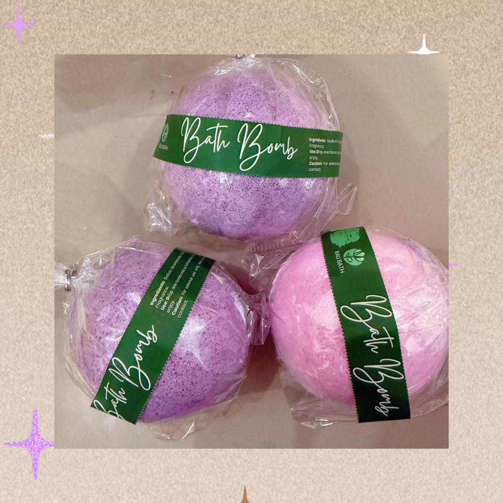 Cuci Gudang Balibath Bath Bomb Busa Bubble Bath Bomb Mandi Busa Berendam Relaksasi Besar Diameter 6C