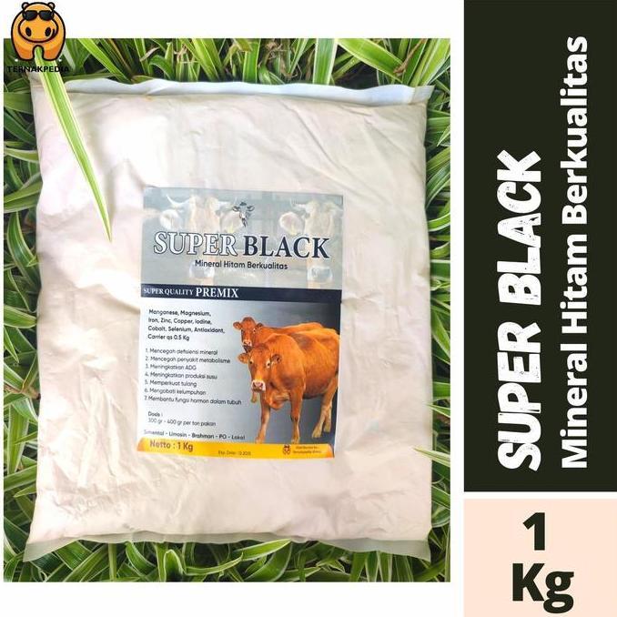 Mineral Hitam untuk sapi - mineral Hitam Kambing -Mineral Hitam ternak