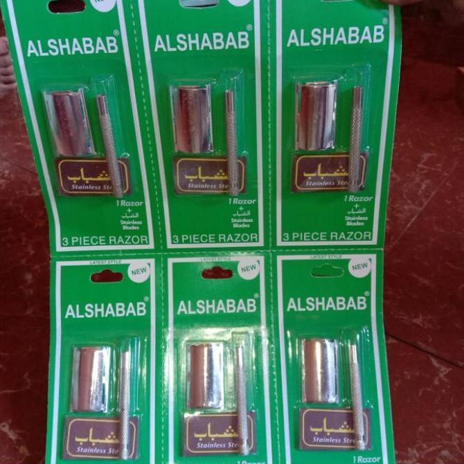 alat cukur kumis /jenggot original Al shabab 6pcs