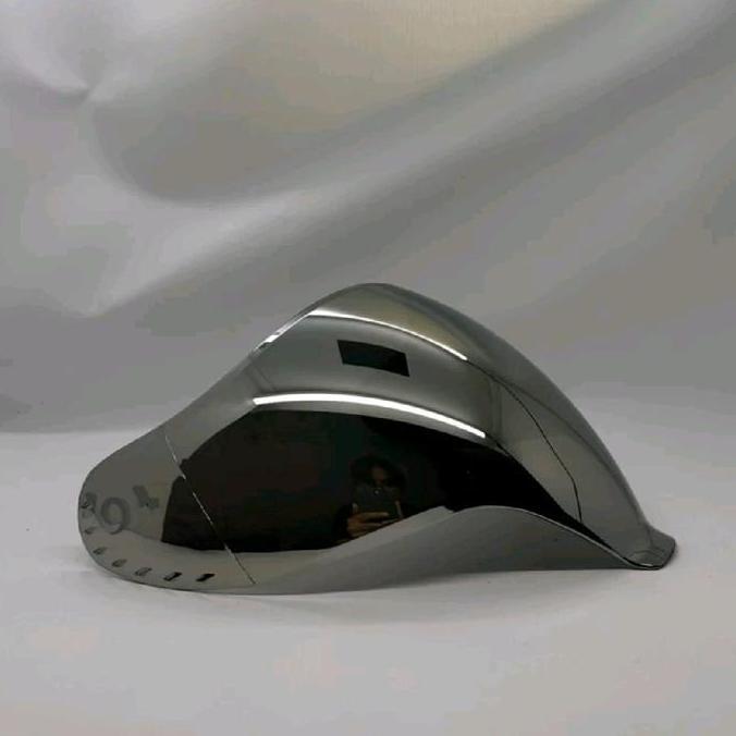 Visor helm VRC PLATINUM iridium warna red,blue,smoke,clear,silver Motorcycle