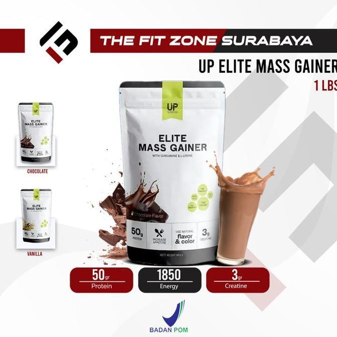 UP Nutrition Elite Mass 1 Lbs Weight Gainer Susu Protein