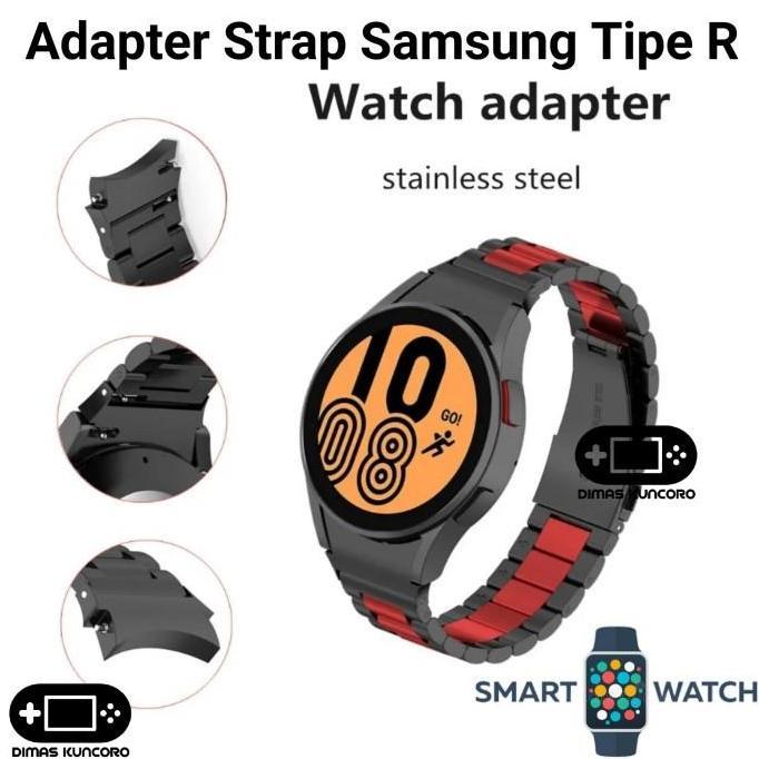 Adapter Strap Samsung Tipe R conector samsung galaxy watch 6 watch6 classic 43mm