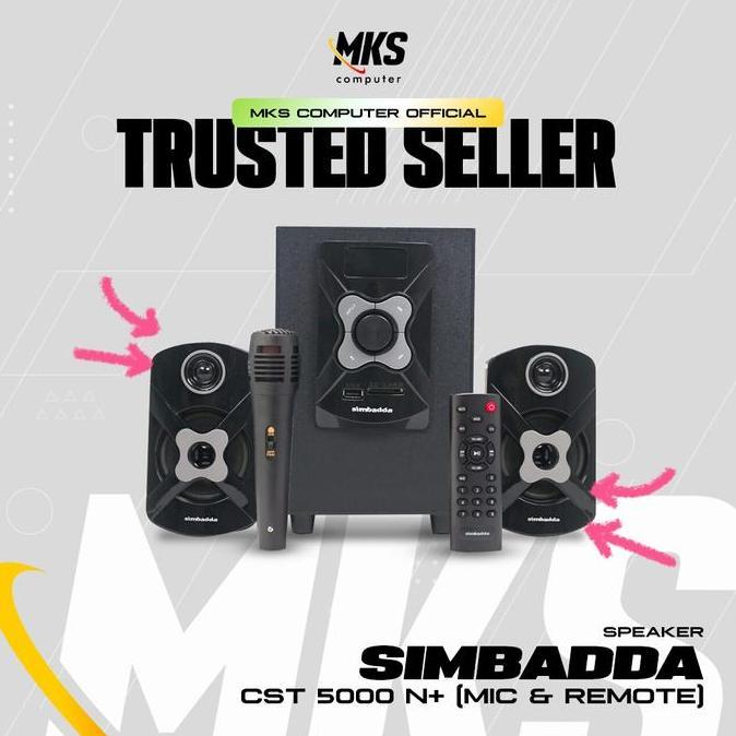 Simbadda Speaker CST5000N+ Bluetooth CST 5000 N+