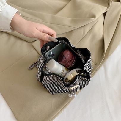 cuci gudang bucket bag wanita import - tas selempang wanita bling bling import terbaru fashion korea