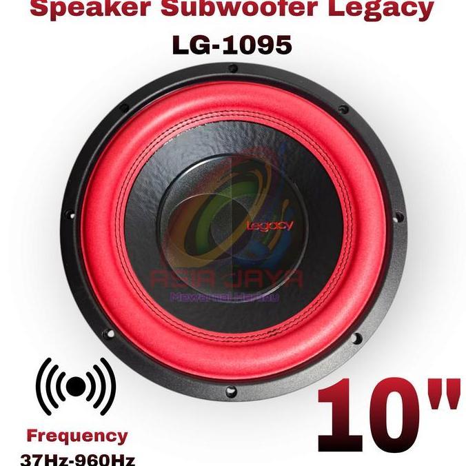 Speaker Subwoofer LEGACY 10inch LG 1095 / Legacy 1095