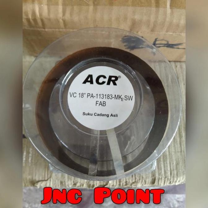 Spul spool speaker ACR 18inch PA-113183 SW Fabulous ORIGINAL