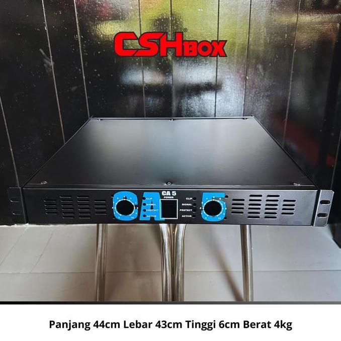 Box Power Amplifier CSH Ukuran 1,5u 2u 3u Seri CA 5, CA 10, CA 18, CA 20 (box 1,5u 2u, 3u) 2ch 4ch