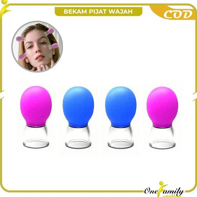 CAVERLY [COD] OFM C1368 Facial Cupping Alat Bekam Wajah Manual Multifungsi