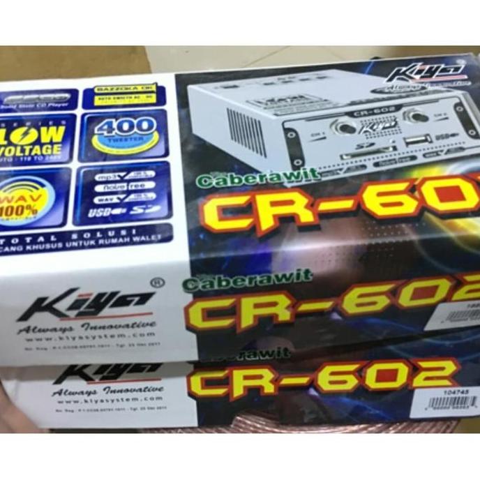 Ampli Walet Kiya CR 602 ( Cabe rawit )