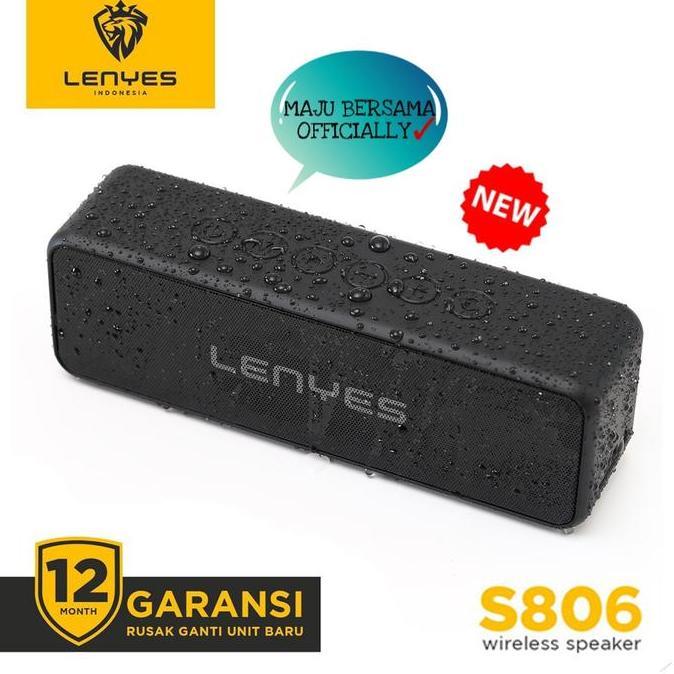 LENYES S806 waterproof ip67 voice assistant wireless bluetooth hifi