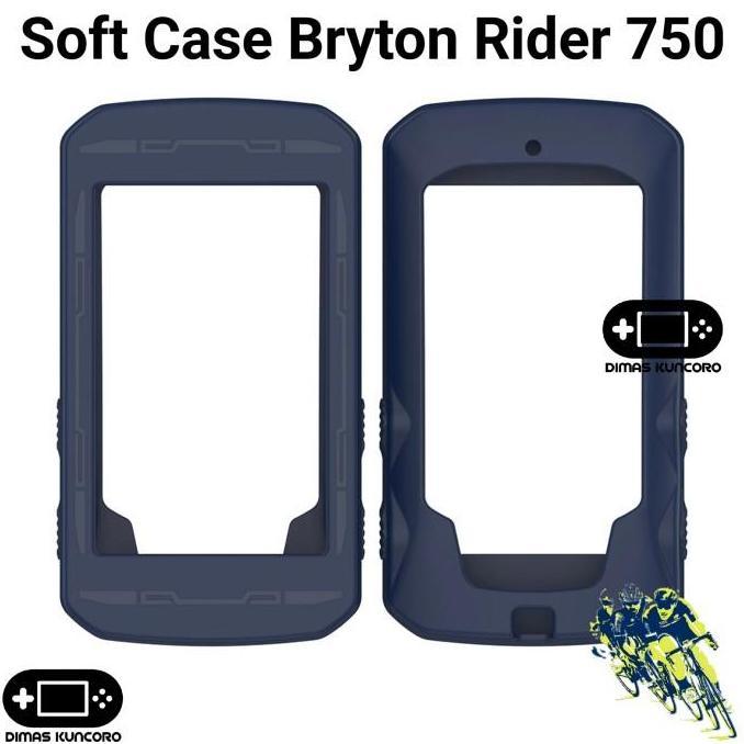 Soft Case Bryton Rider 750 silicone silicon bumper casing gps sepeda bryton rider 750