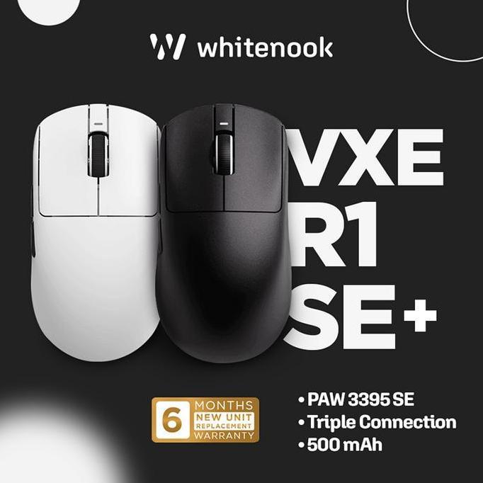 VGN VXE R1 SE+ SE Plus Wireless Gaming Mouse Triple Connection