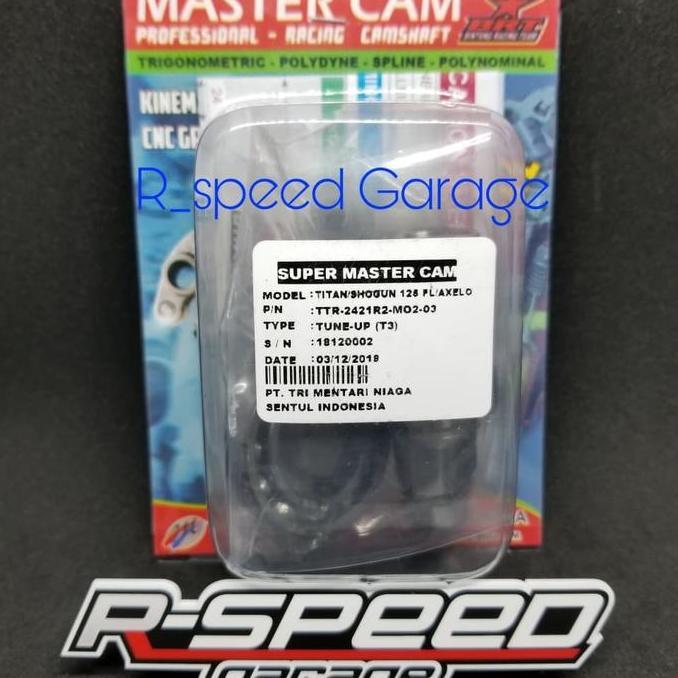 SUPER MASTER CAM NOKEN AS & PELATUK ROLLER RRA BRT TITAN SHOGUN FL AXELO