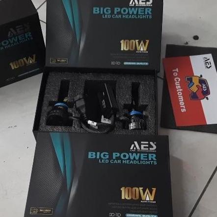LED AES TURBO H11 100WATT HEADLHT HH POWER AES