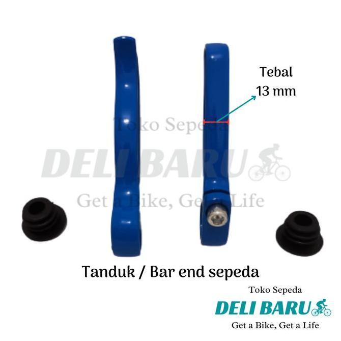 Bikers- Tanduk Stang Bar End Pegangan Ujung Sepeda Anak Bmx Lipat Federal Mtb Fixie Minion