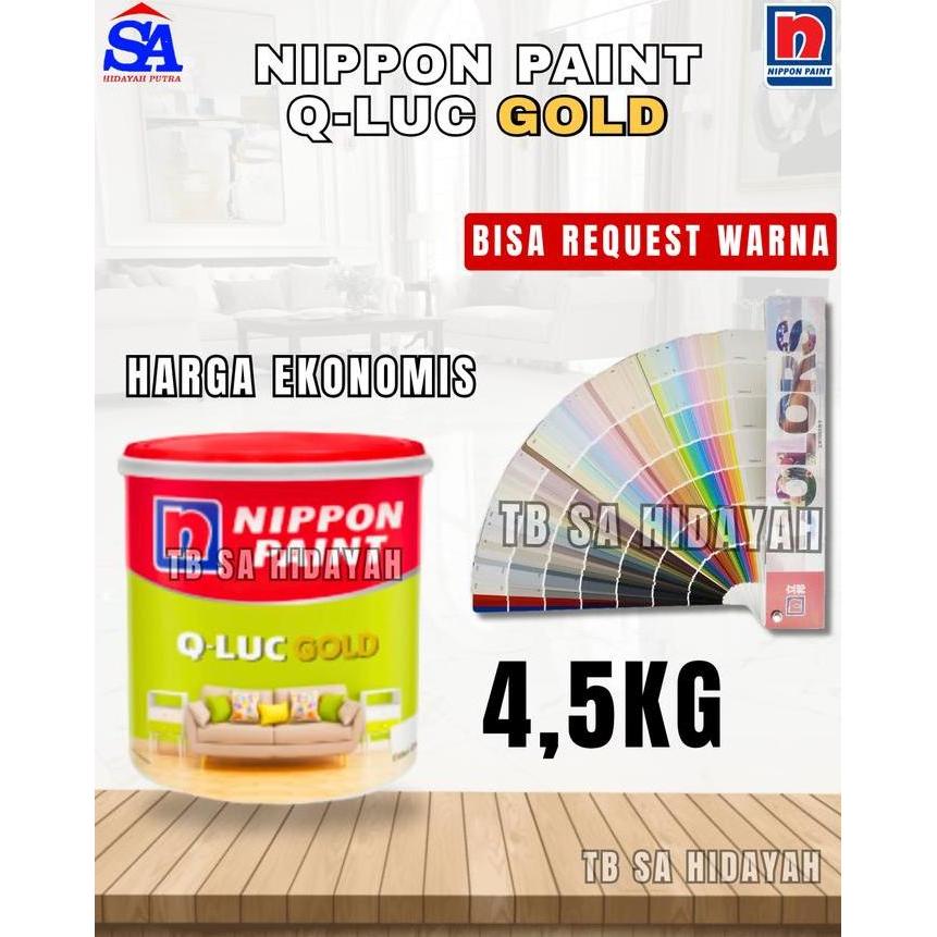 Cat Dinding Nippon Paint Qluc Gold All Warna Request Sage Green Earthling 5 Kg