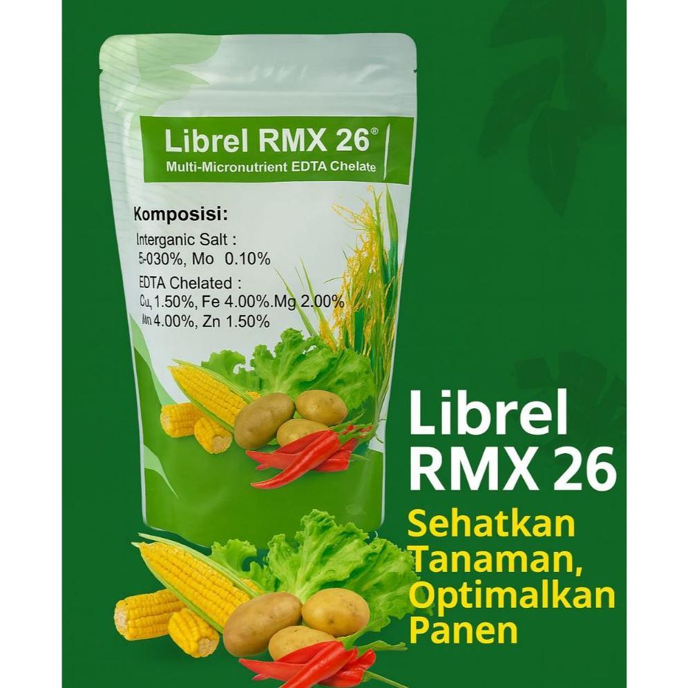 Pupuk mikro Librel RMX 26 kemasan 500 g